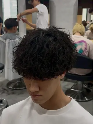 パーマ メンズ 【横浜1似合わせ 職人】昇陽のヘアスタイル