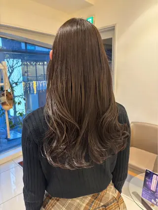 ロング カラー ハイライト/海外ヘア /ワカナのヘアスタイル