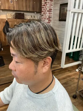 カラー パーマ メンズ 鈴木 小百合のヘアスタイル
