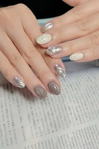 ネイル 横浜市中区曙町 E·U·Bネイルのネイルデザイン