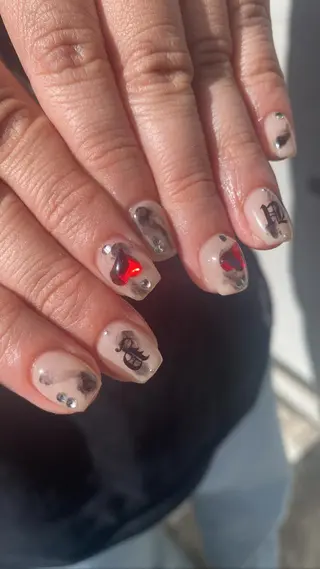 ショート カラー ネイル tetty nailsalonのネイルデザイン