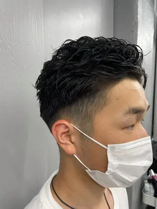 ショート カラー パーマ メンズ 🍃メンズヘア🍃 セヤシュウヘイのヘアスタイル