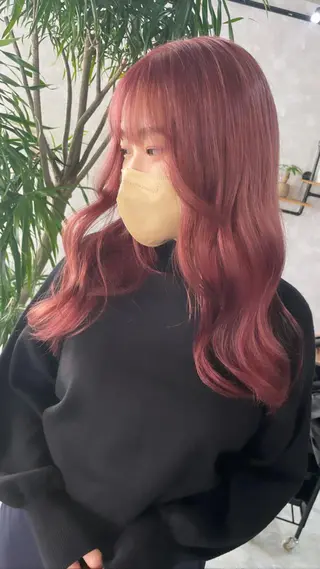ロング andKおもろまち店 艶ダブルカラー✨のヘアスタイル