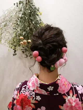 ヘアアレンジ 【名古屋】モデル募集 arisaのヘアスタイル