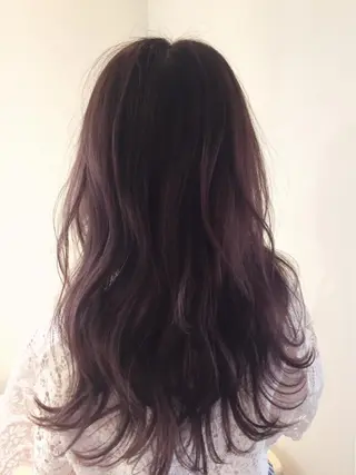 ロング カラー パーマ ヘアアレンジ ✨ハイクオリティ✨ 山本香也のヘアスタイル