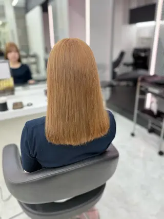 ロング カラー 🥂上品ワンホンヘア 🥂nozomiのヘアスタイル