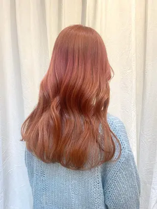 ロング カラー ツカハラ リリカ 👒柔らかカラー👒のヘアスタイル