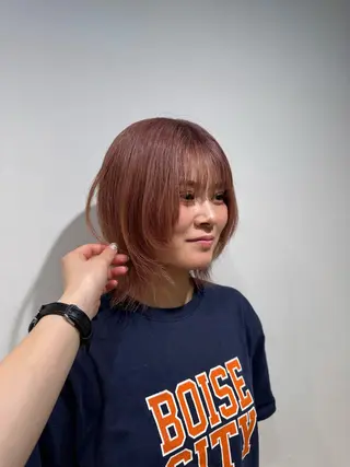 ミディアム カラー 無料モデル急募中‼️ 韓国ヘア/Rin🎀のヘアスタイル