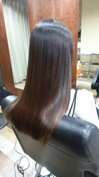 ロング 髪質改善＆縮毛矯正 三上大地のヘアスタイル
