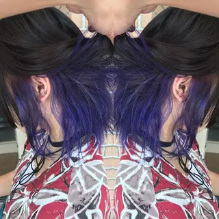 ショート カラー パーマ ヘアアレンジ メンズ キッズ ネイル マツエク・マツパ サロンドミルク 渋谷高比良のヘアスタイル