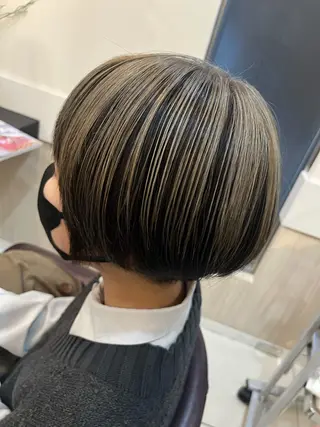 ショート カラー トータルビューティー K:R鶴川のヘアスタイル