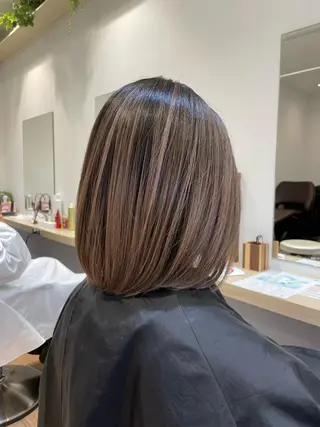 ミディアム カラー 【店長】大根 亮太のヘアスタイル