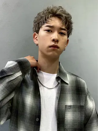 ショート mens.salon hackのヘアスタイル