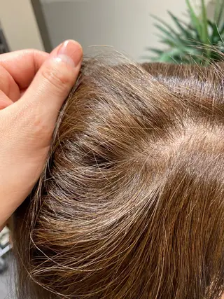 ショート カラー 白髪ぼかし/ショート /ミニボブだいじのヘアスタイル