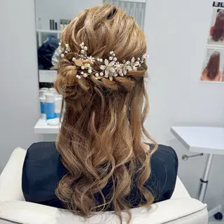 ヘアアレンジ 清川 椿咲のネイルデザイン