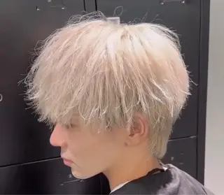 カラー メンズ 長谷川 慈英のヘアスタイル