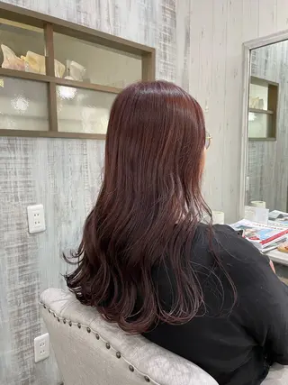 ロング ネモトメイナ🌿 今月末で退職しますのヘアスタイル