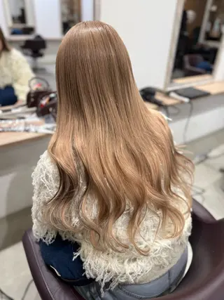 ロング 志賀 美沙のヘアスタイル
