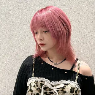 ショート カラー happy  man 🌸クロスパーマ🌸のヘアスタイル