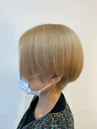 ショート カラー 縮毛矯正職人/艶髪 ✨️村上 渉のヘアスタイル