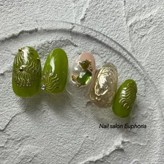 ネイル Nail salon Euphoriaのネイルデザイン