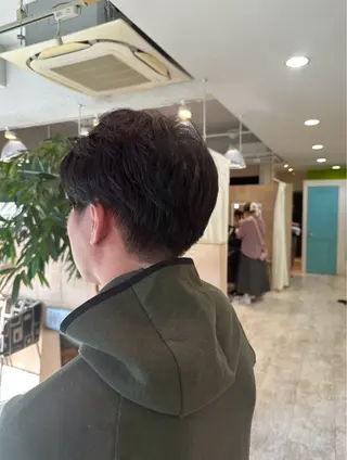 メンズ 竹本 侑真のヘアスタイル