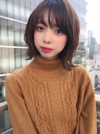 ショート カラー 上條 航平のヘアスタイル