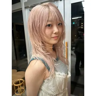 ミディアム カエデ🦔 カットモデルのヘアスタイル