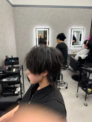 ショート カラー パーマ メンズ メンズ特化 👑YUTAのヘアスタイル