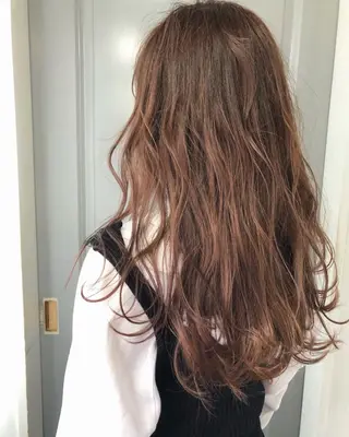 ロング カラー Pia ツボイ ケイタのヘアスタイル