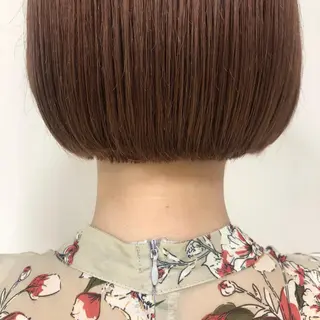 ショート 暖色/ブリーチカラー 🎀 M i k uのヘアスタイル