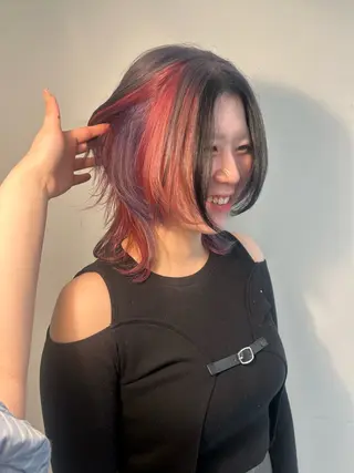 ショート カラー 大長 広菜のヘアスタイル