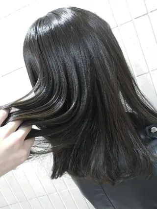 セミロング Cecilhair 店長松本のヘアスタイル