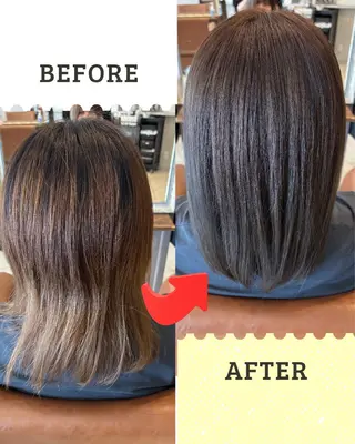 カラー 沖本 あやののヘアスタイル