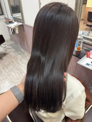 ロング カラー マンツーマン施術/ ダブルカラー/アリサのヘアスタイル