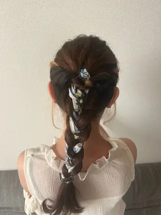 ヘアアレンジ 河野 優希のヘアスタイル