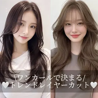 ロング ミニモ人気①位🥇 似合わせ×髪質改善のヘアスタイル
