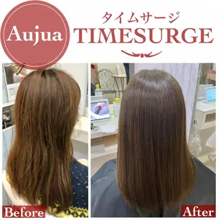 セミロング カラー 【髪質改善】 美髪/久岡徹也のヘアスタイル