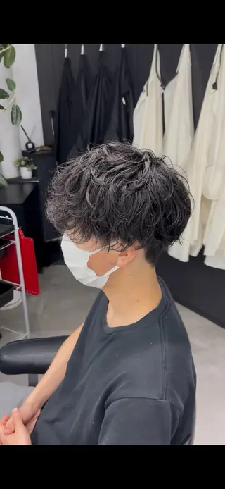 パーマ 斎藤 光のヘアスタイル