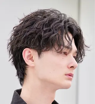 パーマ メンズ 仙台波巻きパーマ/ fifth/遠藤楓雅のヘアスタイル