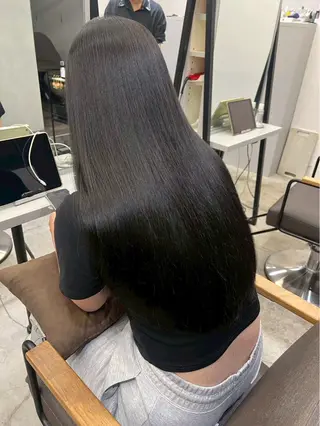 ロング パーマ ハイトーンカラー が絶対可愛い✨泰聖✨のヘアスタイル