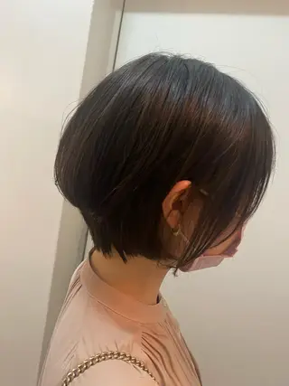 ショート ジャニヲタ美容師 推しカラー中平海帆のヘアスタイル