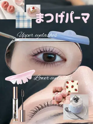 マツエク・マツパ AIRI☺︎ ELVIREAのマツエク・マツパデザイン