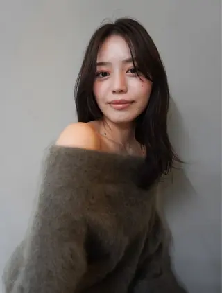 ロング カラー MASATOレイヤー カット垢抜けヘアのヘアスタイル