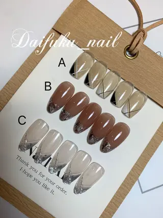 ミディアム Daifuku nailsのネイルデザイン