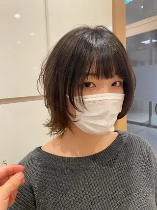 ミディアム カラー ヘアアレンジ 🌿レイヤー/ブリー チ/🌿JINのヘアスタイル
