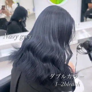 カラー 🤍ハイトーン寒色 🤍MADOKAのヘアスタイル