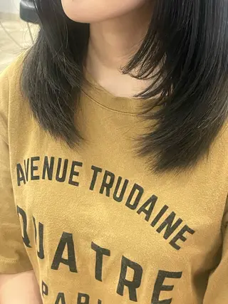 ミディアム ノ イ ルのヘアスタイル