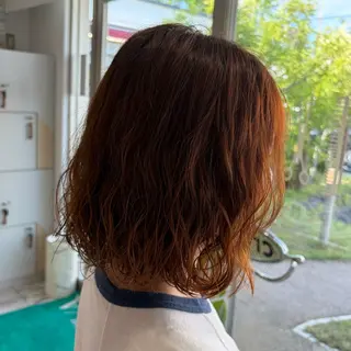 ミディアム 米谷 理玖のヘアスタイル