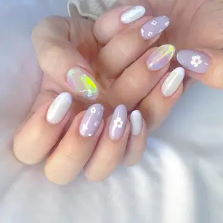 ネイル ミルフィーユ /Tomoeのネイルデザイン